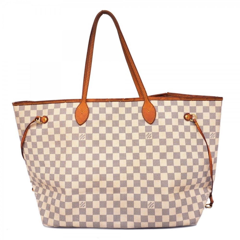 Louis Vuitton Damier Azur Neverfull GM Tote Bag N51108